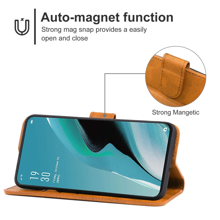 Leather Phone Case For OPPO Reno2 F