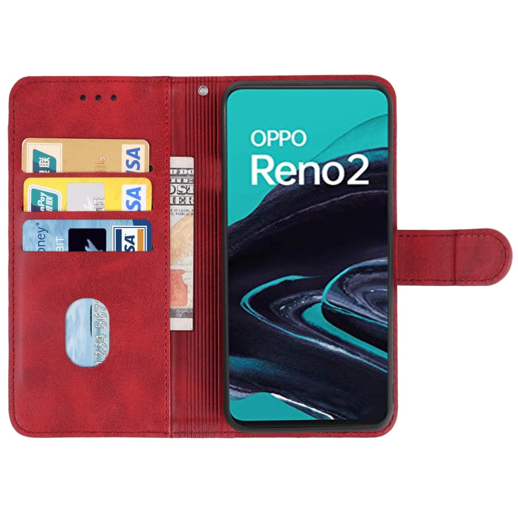 Leather Phone Case For OPPO Reno2