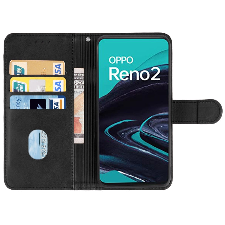 Leather Phone Case For OPPO Reno2