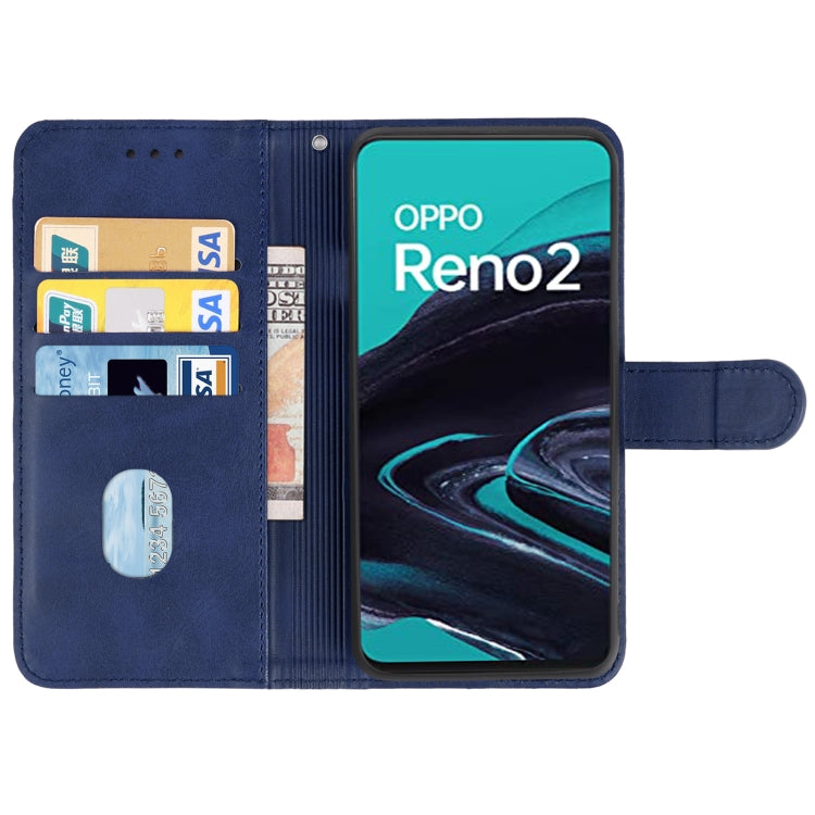 Leather Phone Case For OPPO Reno2
