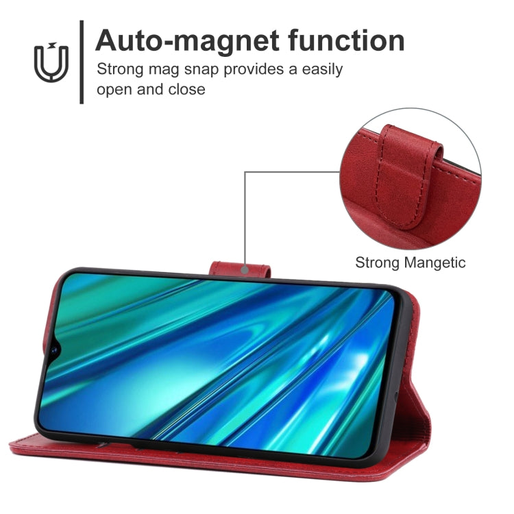 Leather Phone Case For OPPO Realme Q