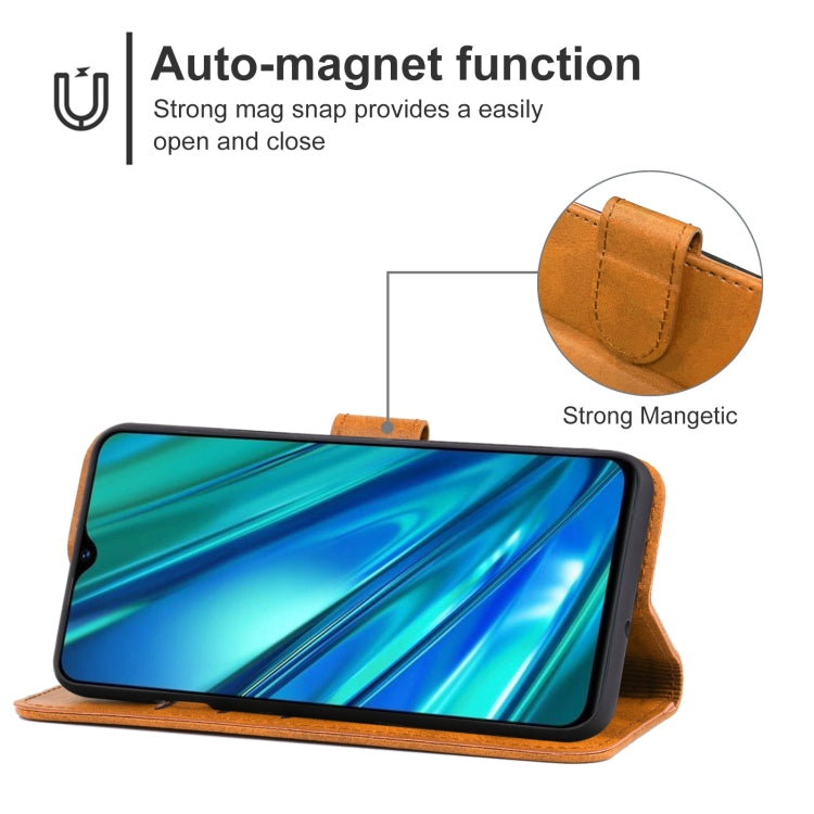 Leather Phone Case For OPPO Realme Q