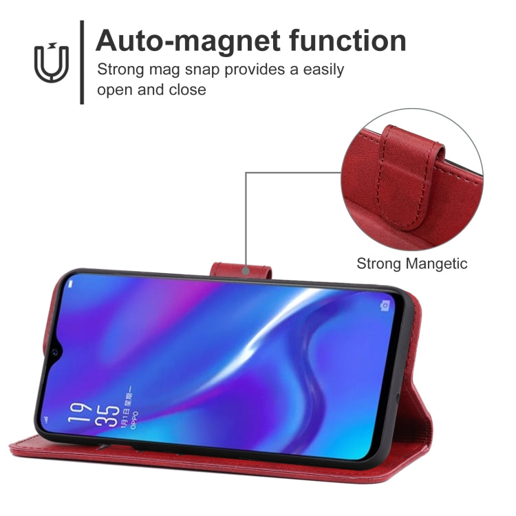 Leather Phone Case For OPPO AX7 Pro