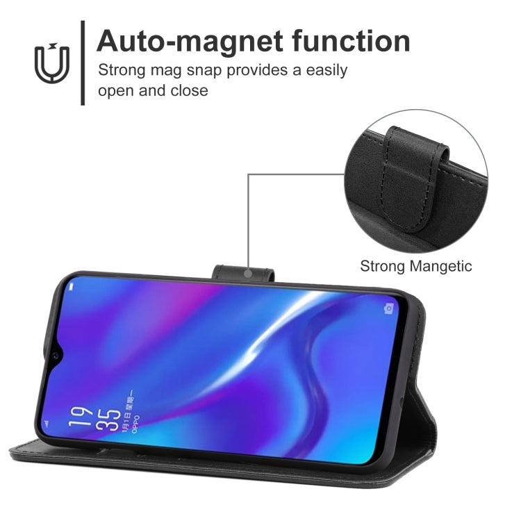 Leather Phone Case For OPPO AX7 Pro