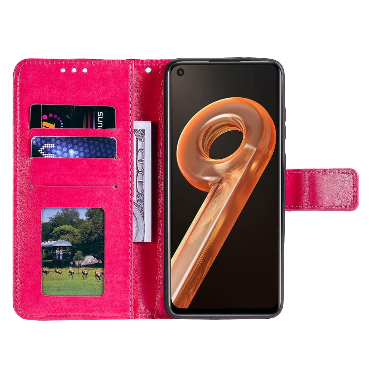 For OPPO Realme 9i Totem Flower Embossed Leather Phone Case