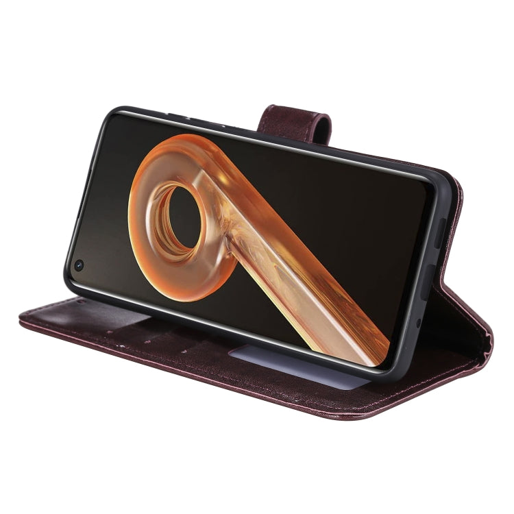 For OPPO Realme 9i Totem Flower Embossed Leather Phone Case