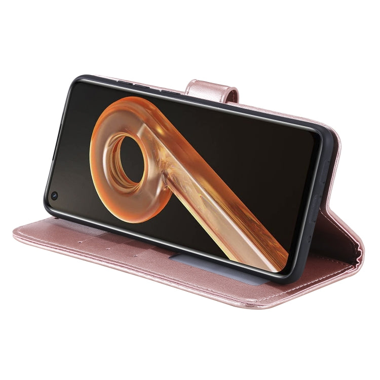 For OPPO Realme 9i Totem Flower Embossed Leather Phone Case