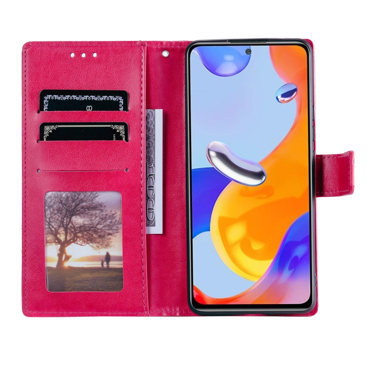For Xiaomi Redmi Note 11 Pro 4G Global Totem Flower Embossed Leather Phone Case