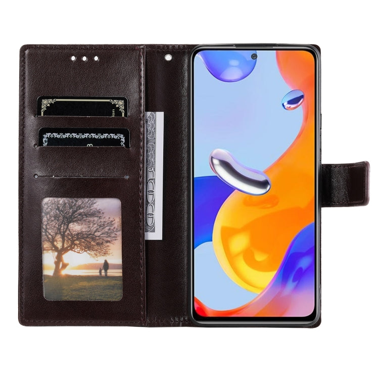 For Xiaomi Redmi Note 11 Pro 4G Global Totem Flower Embossed Leather Phone Case