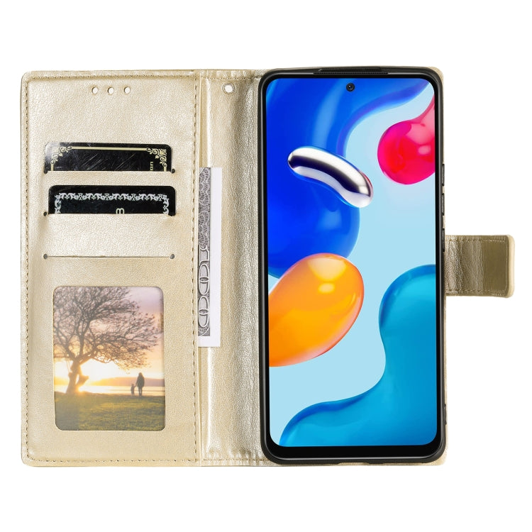 For Xiaomi Redmi Note 11S Totem Flower Embossed Leather Phone Case