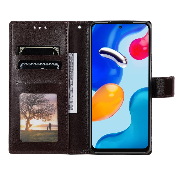 For Xiaomi Redmi Note 11S Totem Flower Embossed Leather Phone Case
