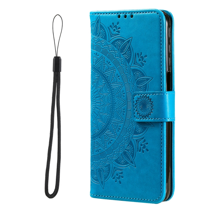 For Xiaomi Redmi Note 11S Totem Flower Embossed Leather Phone Case