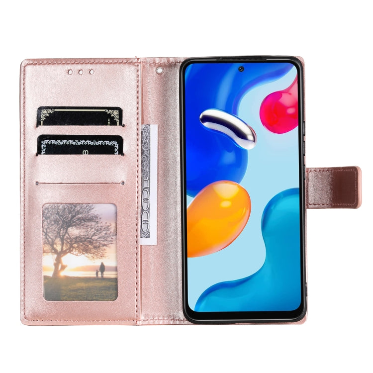 For Xiaomi Redmi Note 11S Totem Flower Embossed Leather Phone Case