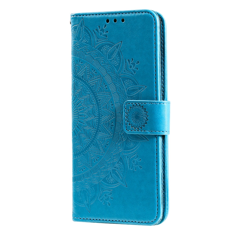 For Samsung Galaxy A23 Totem Flower Embossed Leather Phone Case