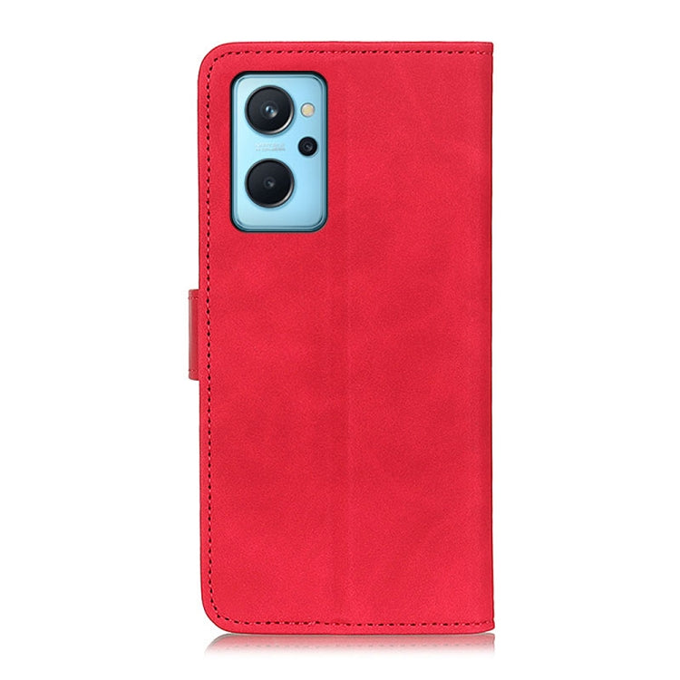 For OPPO Realme 9i / A36 4G / A76 4G / A96 4G KHAZNEH Retro Texture Horizontal Flip Leather Phone Case