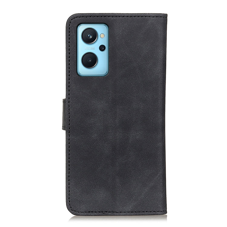 For OPPO Realme 9i / A36 4G / A76 4G / A96 4G KHAZNEH Retro Texture Horizontal Flip Leather Phone Case