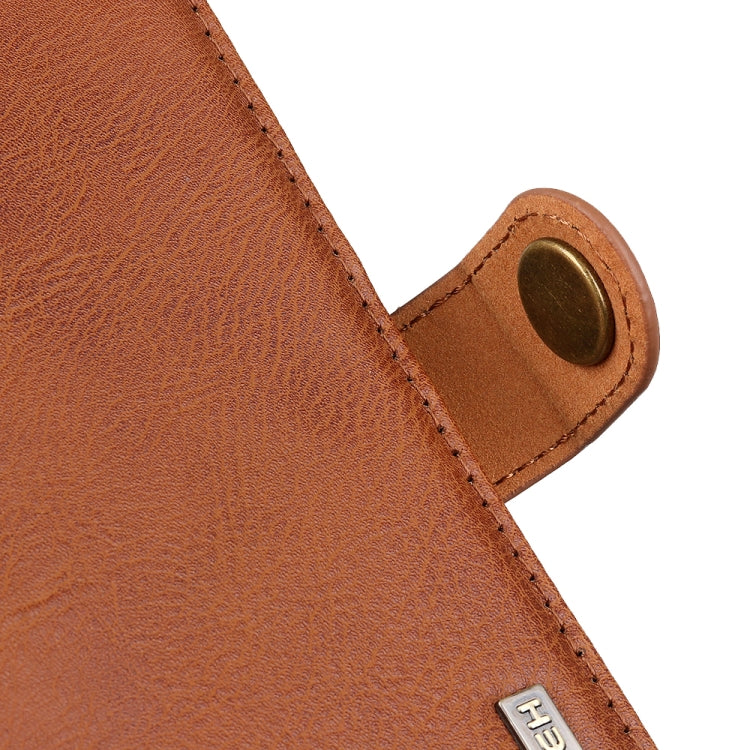 For Nokia C20 Plus KHAZNEH Cowhide Texture Horizontal Flip Leather Phone Case