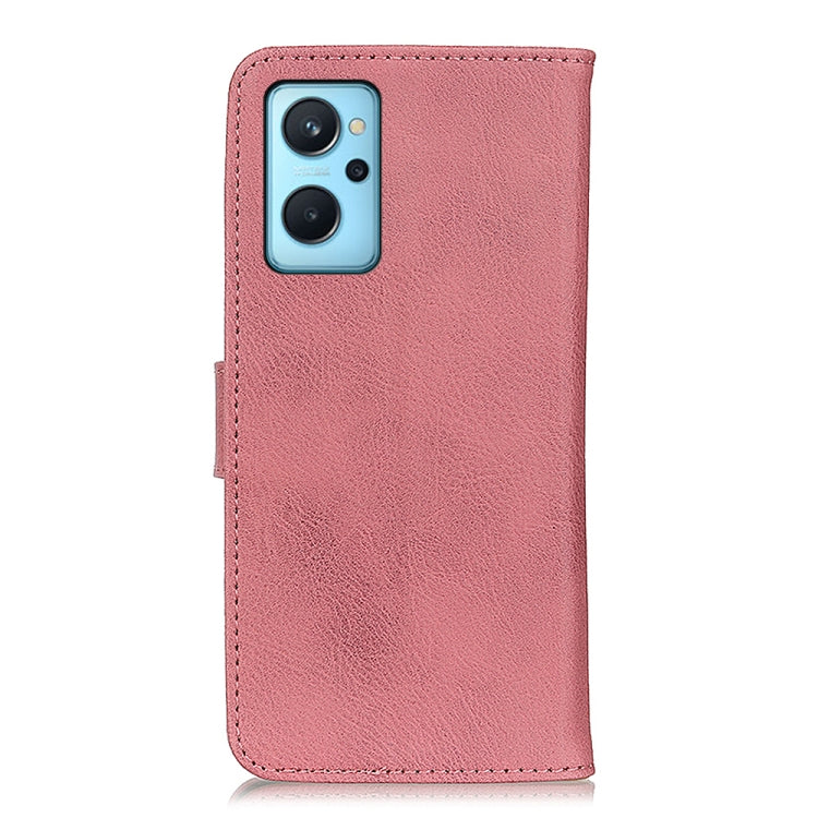 For OPPO Realme 9i / A36 4G / A76 4G / A96 4G KHAZNEH Cowhide Texture Horizontal Flip Leather Phone Case