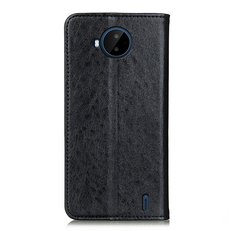 For Nokia C20 Plus Magnetic Crazy Horse Texture Horizontal Flip Leather Phone Case