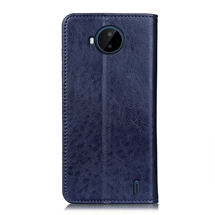 For Nokia C20 Plus Magnetic Crazy Horse Texture Horizontal Flip Leather Phone Case