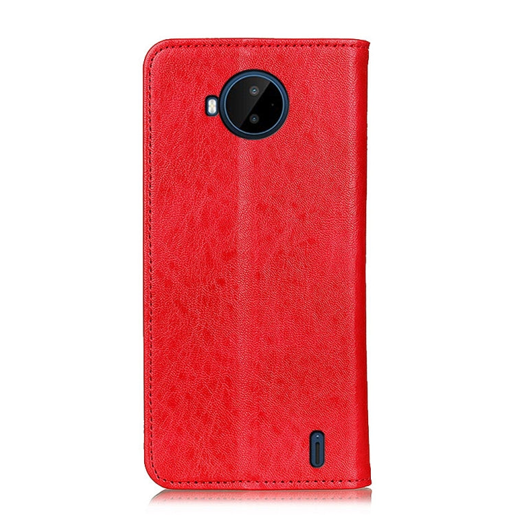 For Nokia C20 Plus Magnetic Crazy Horse Texture Horizontal Flip Leather Phone Case
