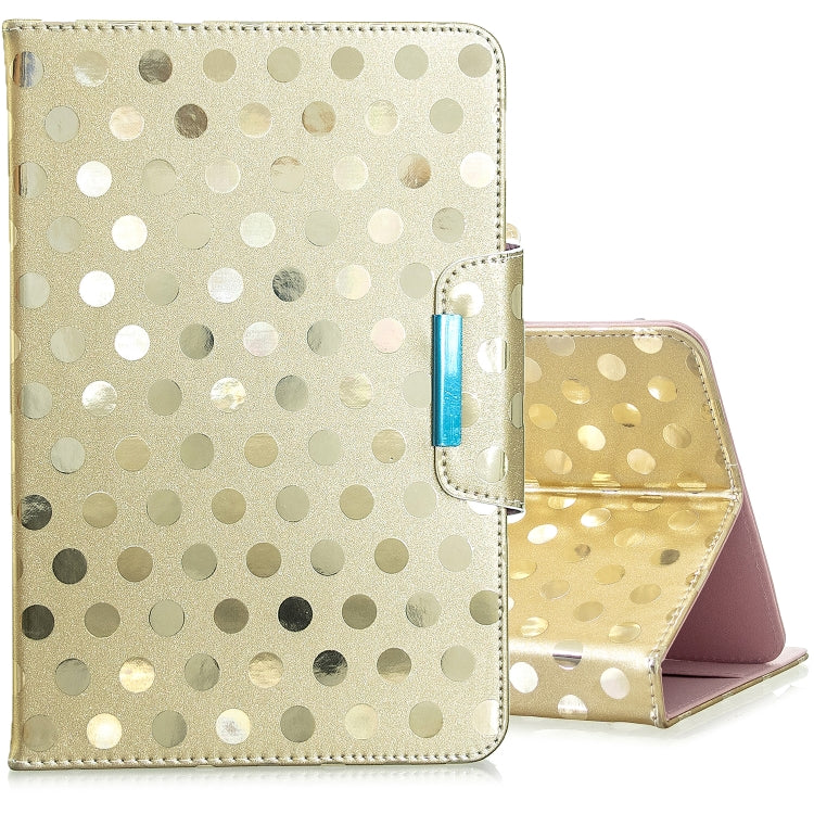 For 7 inch Universal Tablet Solid Color Wave Point Horizontal Flip Leather Case  , with Holder
