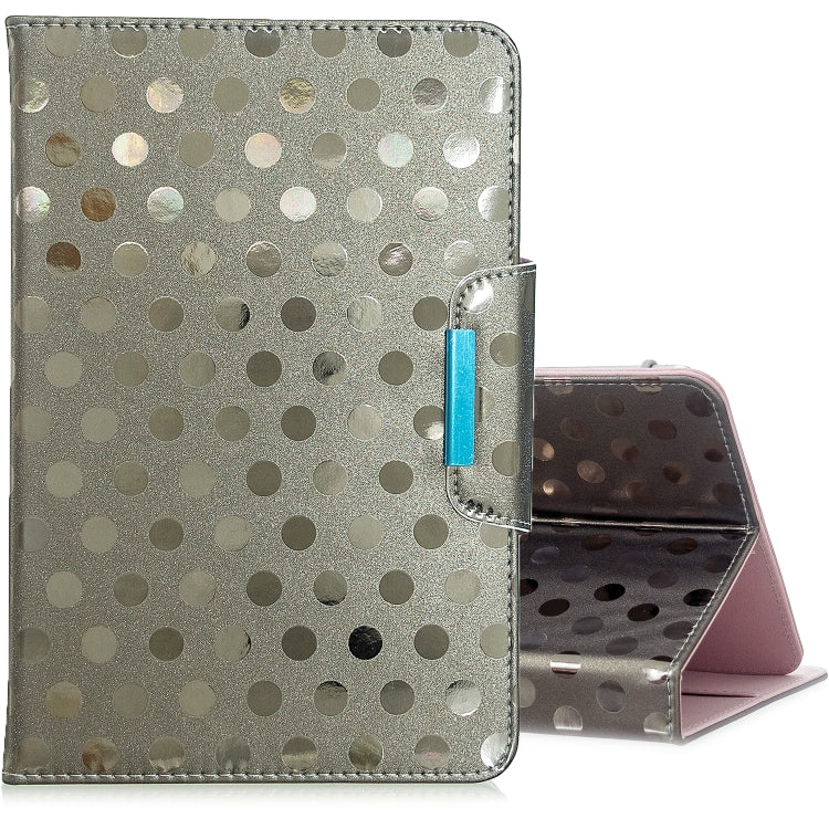 For 7 inch Universal Tablet Solid Color Wave Point Horizontal Flip Leather Case  , with Holder