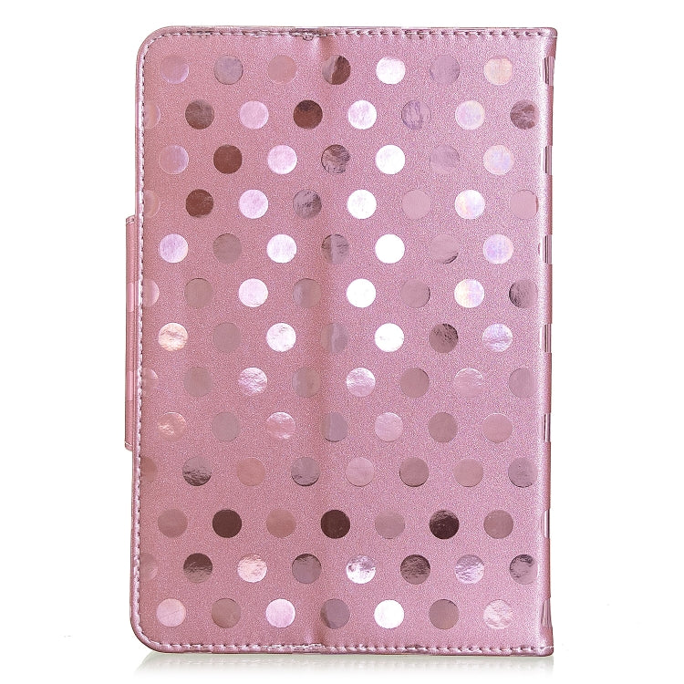 For 7 inch Universal Tablet Solid Color Wave Point Horizontal Flip Leather Case  , with Holder