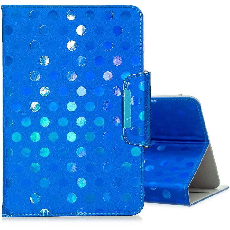 For 7 inch Universal Tablet Solid Color Wave Point Horizontal Flip Leather Case  , with Holder