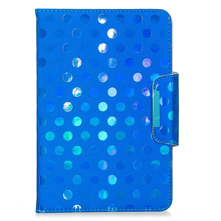 For 7 inch Universal Tablet Solid Color Wave Point Horizontal Flip Leather Case  , with Holder