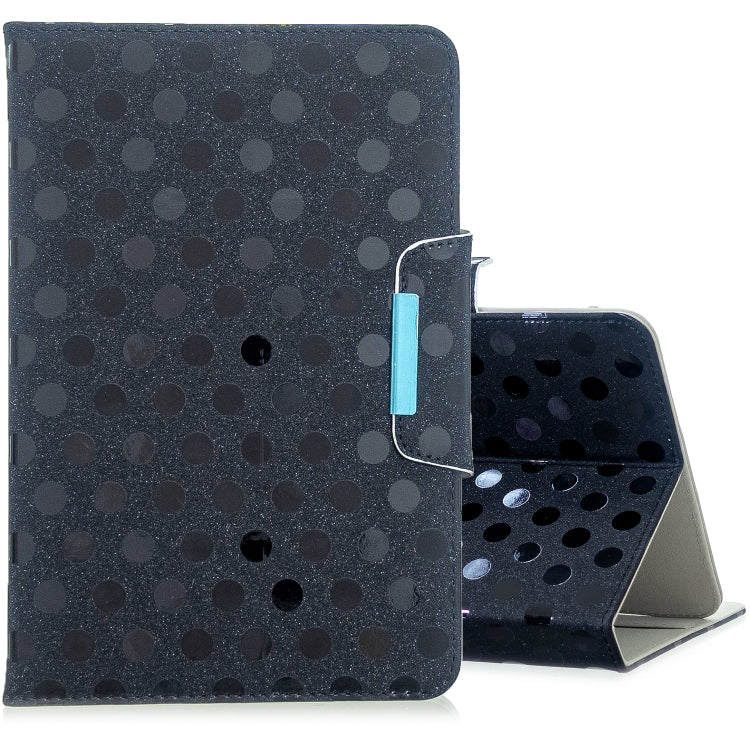 For 7 inch Universal Tablet Solid Color Wave Point Horizontal Flip Leather Case  , with Holder