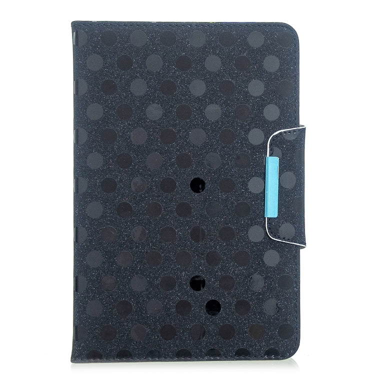 For 7 inch Universal Tablet Solid Color Wave Point Horizontal Flip Leather Case  , with Holder