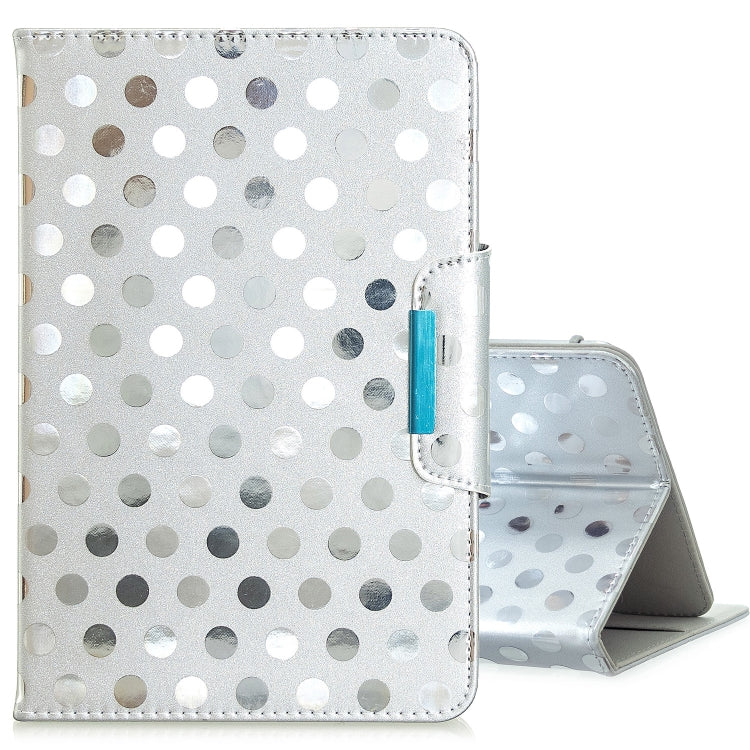 For 8 inch Universal Tablet Solid Color Wave Point Horizontal Flip Leather Case  , with Holder