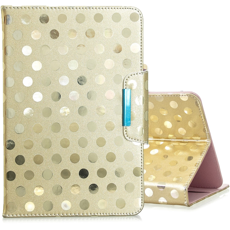 For 8 inch Universal Tablet Solid Color Wave Point Horizontal Flip Leather Case  , with Holder
