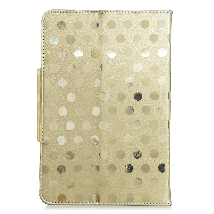 For 8 inch Universal Tablet Solid Color Wave Point Horizontal Flip Leather Case  , with Holder