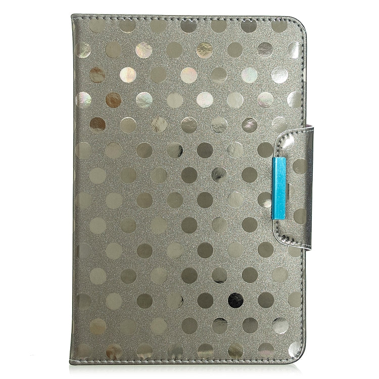 For 8 inch Universal Tablet Solid Color Wave Point Horizontal Flip Leather Case  , with Holder