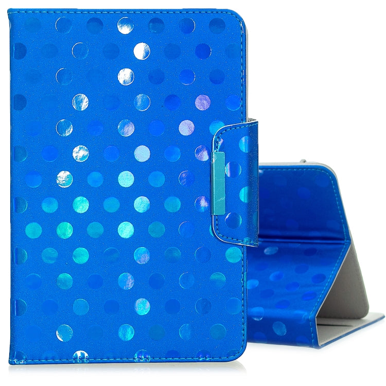 For 8 inch Universal Tablet Solid Color Wave Point Horizontal Flip Leather Case  , with Holder
