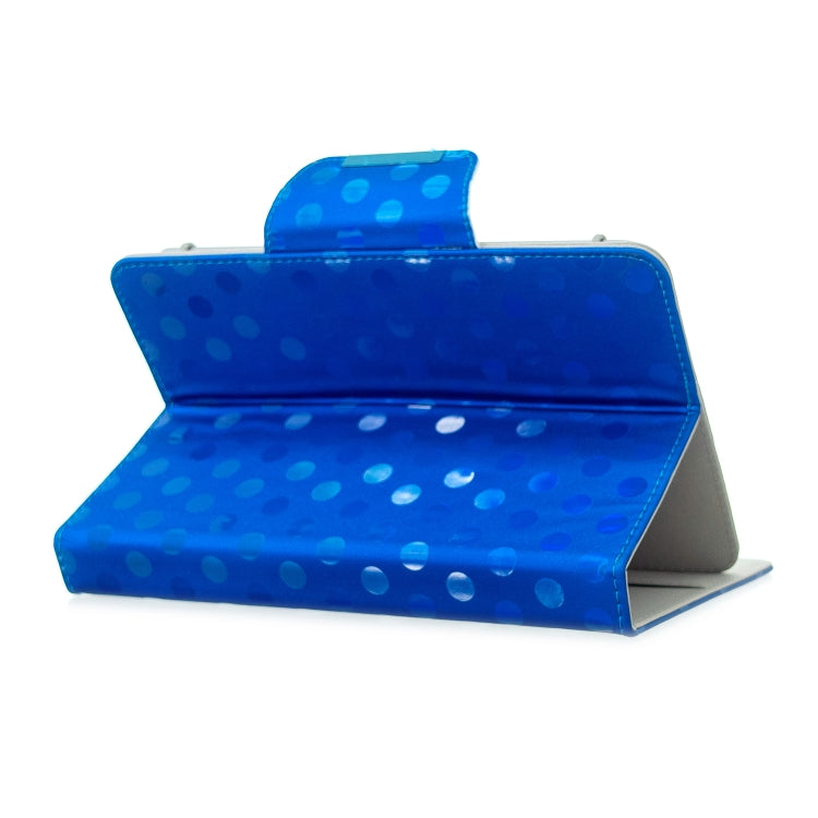 For 8 inch Universal Tablet Solid Color Wave Point Horizontal Flip Leather Case  , with Holder