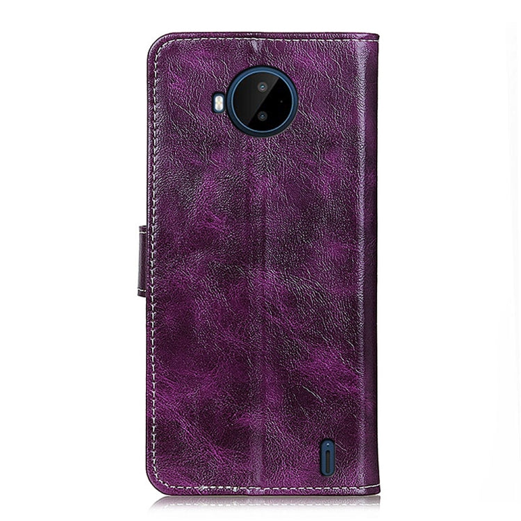For Nokia C20 Plus Retro Crazy Horse Texture Horizontal Flip Leather Phone Case