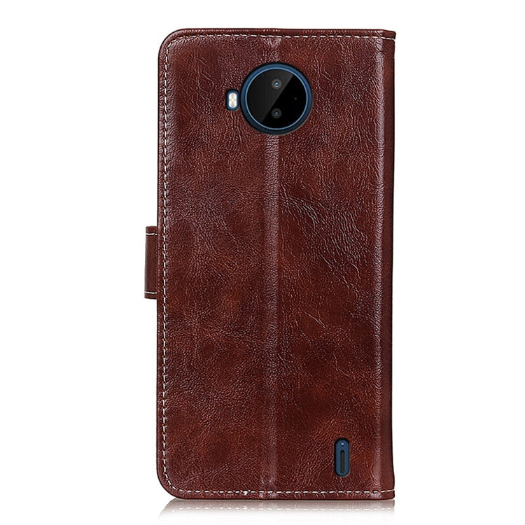 For Nokia C20 Plus Retro Crazy Horse Texture Horizontal Flip Leather Phone Case