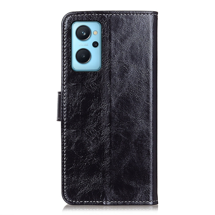 For OPPO Realme 9i / A36 4G / A76 4G / A96 4G Retro Crazy Horse Texture Horizontal Flip Leather Phone Case