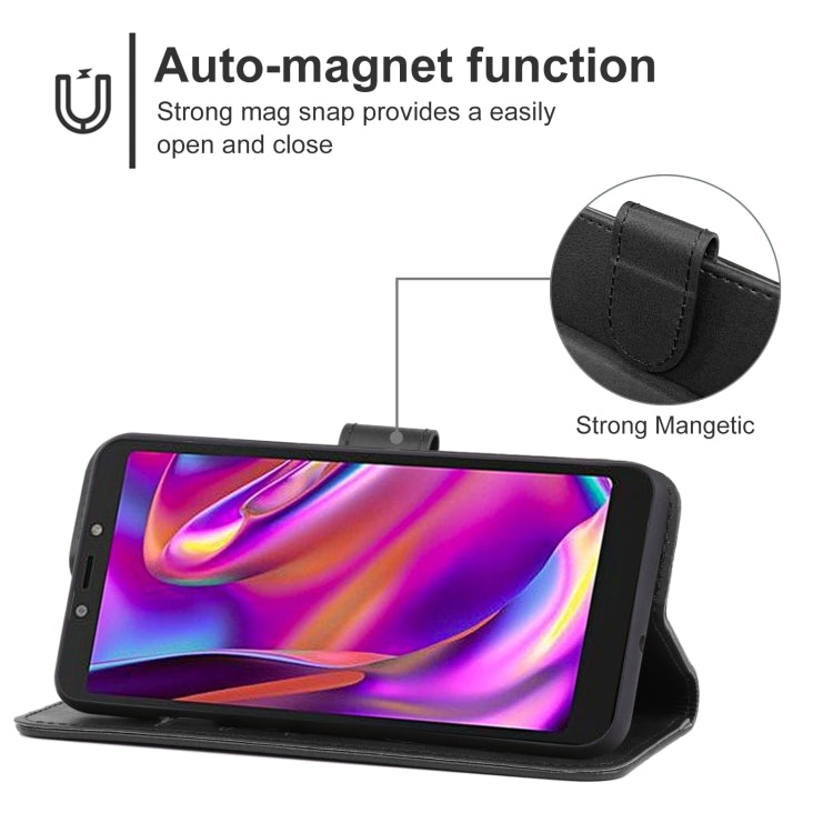 Leather Phone Case For Itel P33 Plus