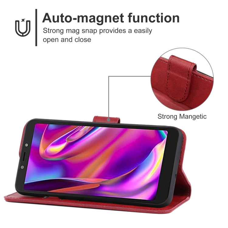 Leather Phone Case For Itel P33 Plus