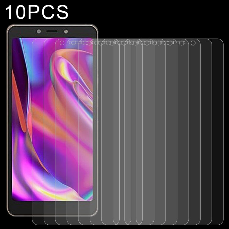 10 PCS 0.26mm 9H 2.5D Tempered Glass Film For Itel P33 Plus