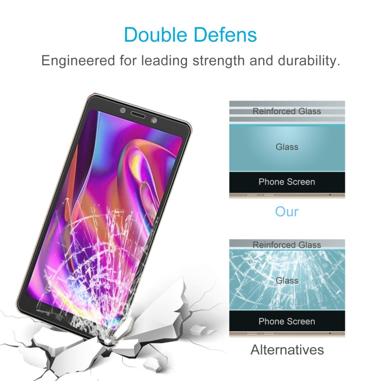 10 PCS 0.26mm 9H 2.5D Tempered Glass Film For Itel P33 Plus
