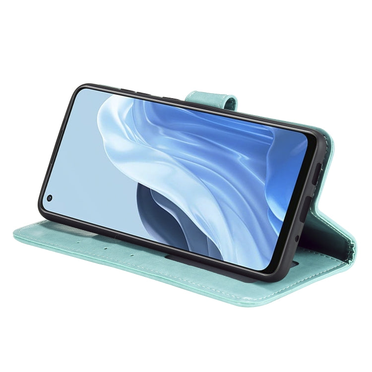 For OPPO Reno7 5G International Version / Find X5 Lite Totem Flower Embossed Leather Phone Case