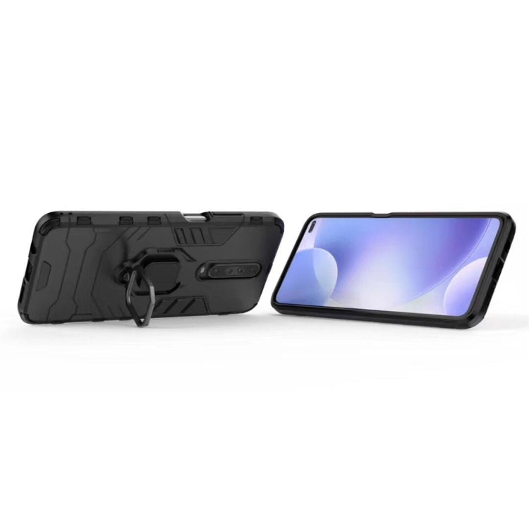 For Xiaomi Redmi K30 PC + TPU Shockproof Protective Case with Magnetic Ring Holder