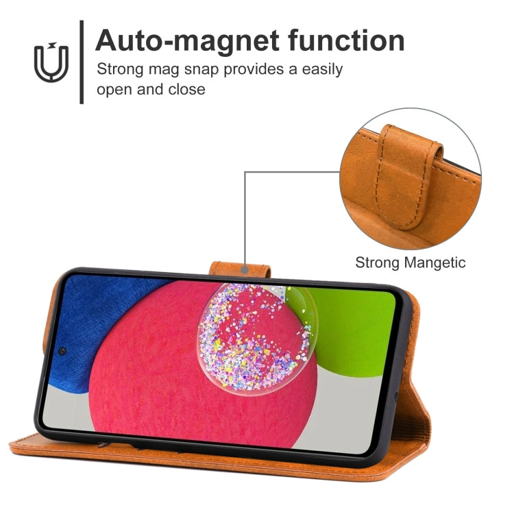 Leather Phone Case For Samsung Galaxy A52s 5G