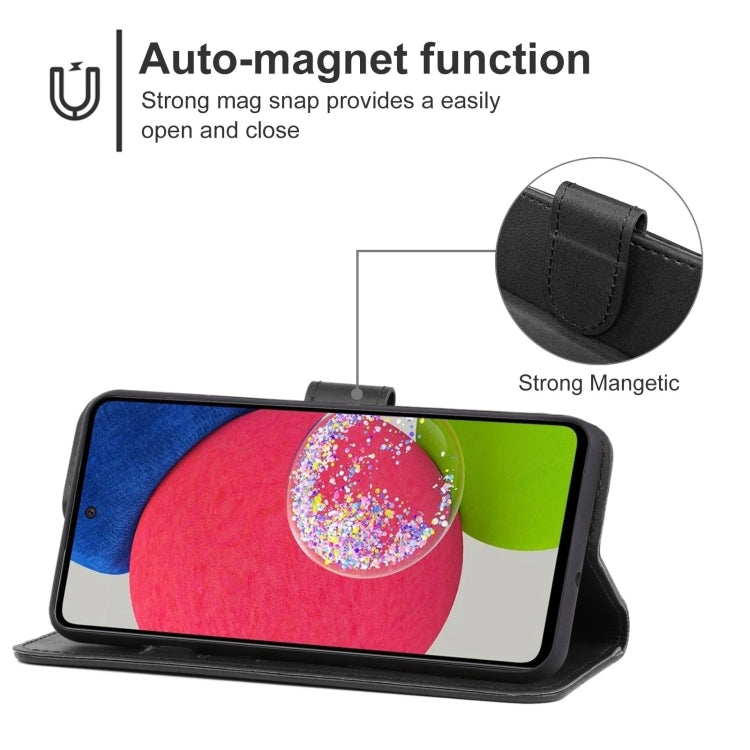 Leather Phone Case For Samsung Galaxy A52s 5G
