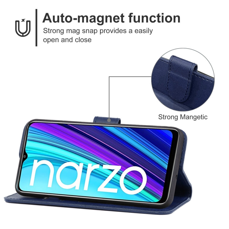 Leather Phone Case For OPPO Realme Narzo 30A